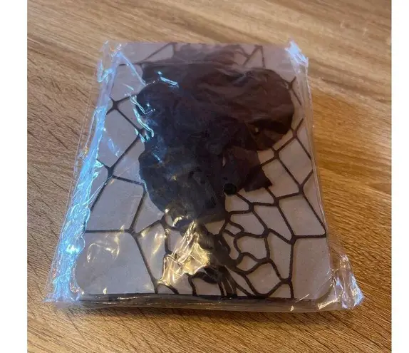 Amandir 4 Pairs/5 Hollow Out Pantyhose New Black