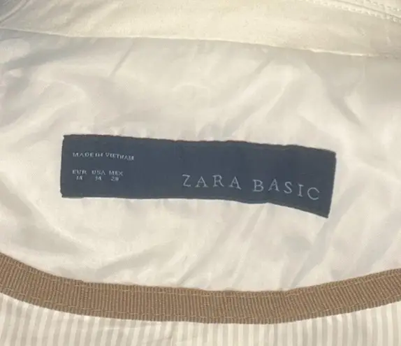 ZARA Women’s White  Blazer