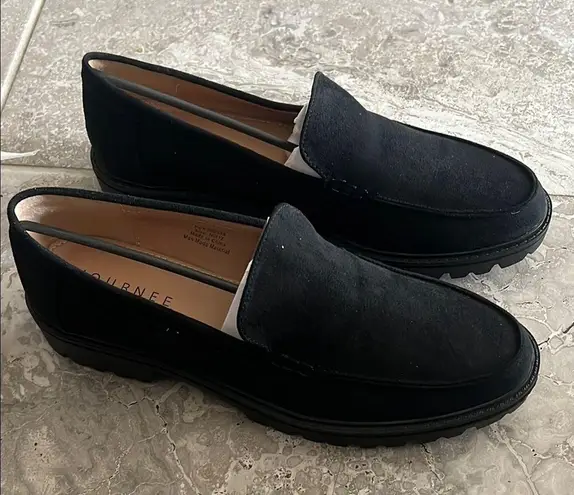 Journee Collection BLACK Tru Comfort Foam Narrow Width Erika Flats, NWT, Size 12