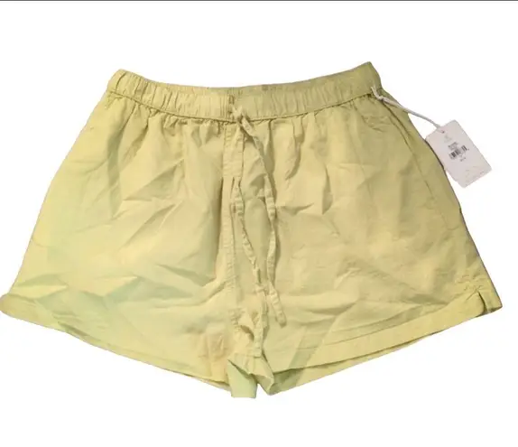 Roark Lime Idle Shorts Size Medium Yellow