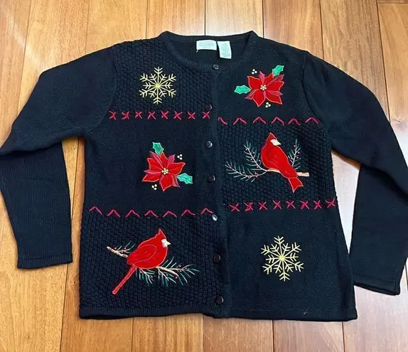 Classic Elements Vintage 90s/Y2K Christmas ugly Sweater size MP