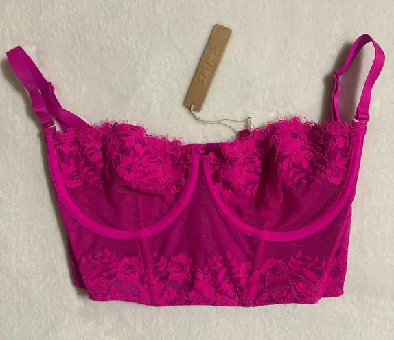 SKIMS Femme Lace Balconette Corset M