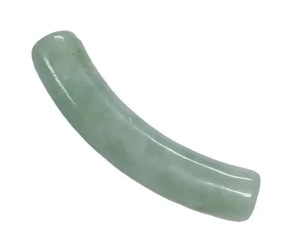 The Bar Curved Jade Necklace Or Bracelet Repair Replacement 1 Pc