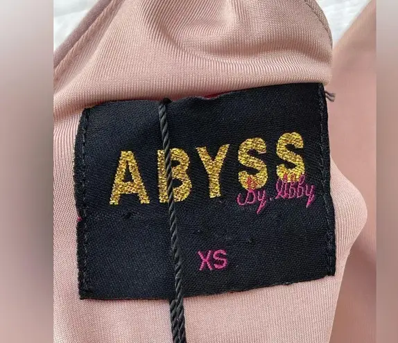 Abyss By Abby NWT ambrosia dress XS Nude
