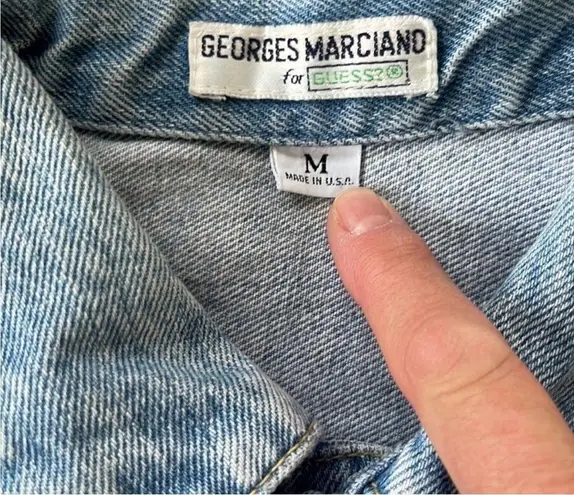Guess by Marciano EUC Vintage Guess Georges Marciano Denim Jacket Size Medium