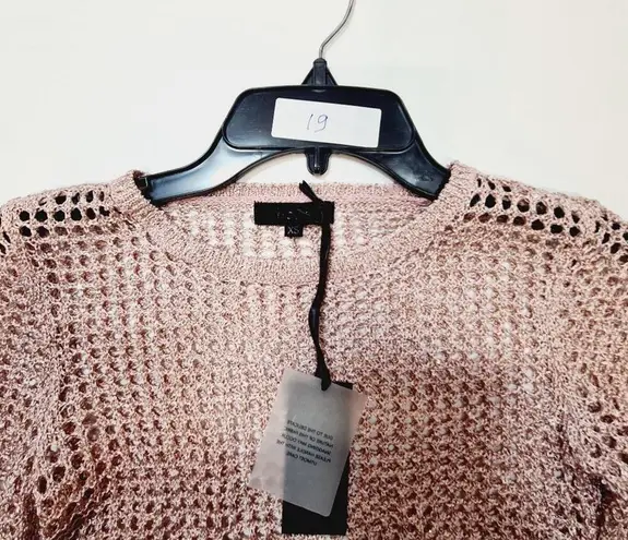 H:ours Emma Sequin Mini Dress in Mauve XS