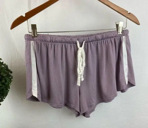 Cosabella Lavender & White Soft Shorts L