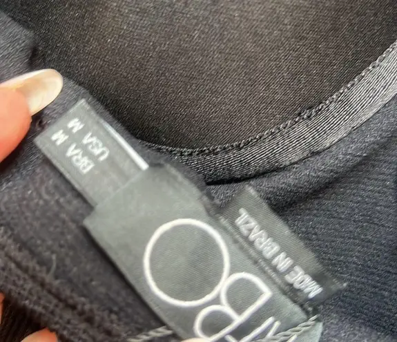 PatBo Black Jeweled Dress Size M