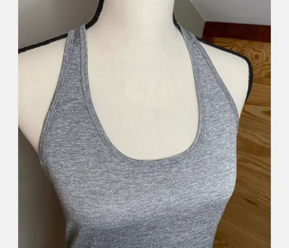 Bcg Activewear Sz S Fabulous Gray Athletic Racerback Tank Top