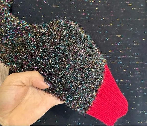 United States Sweaters Chunky Cozy Fuzzy Ugly Christmas Sweater Size Small Candy Cane