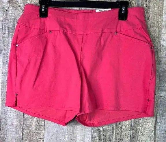 INC International Concepts Size 6 PullOn Curvy Mid rise Polished Coral S…