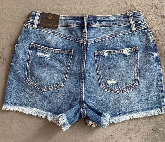 House of Harlow New 1960 Distressed Super High Rise Short Size 27