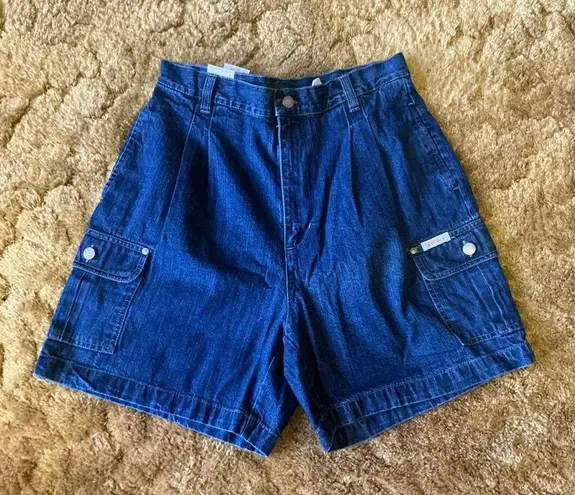 Bill Blass  90s High waist cargo shorts