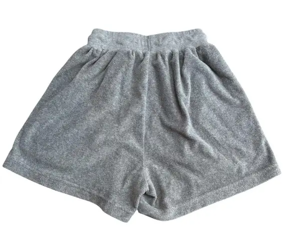 Ames Worldwide Terry Signature Logo Shorts Gray High Rise Korean Loungewear KPop Size M
