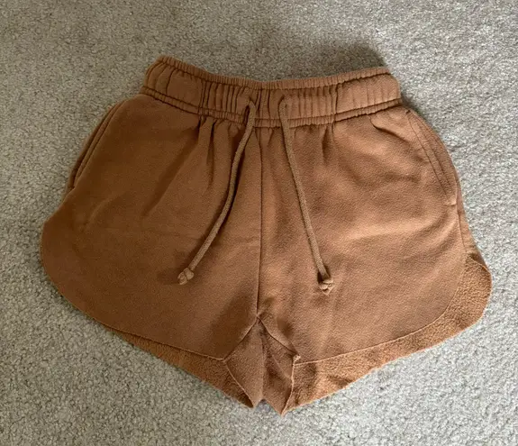 Tan Sweat Shorts Size XS