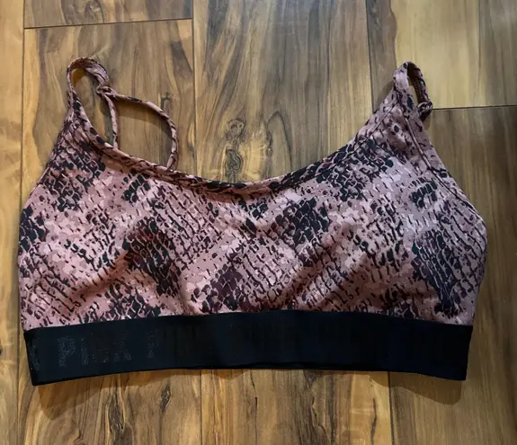 PINK - Victoria's Secret PINK Victoria’s Secret Snakeskin Sports Bra