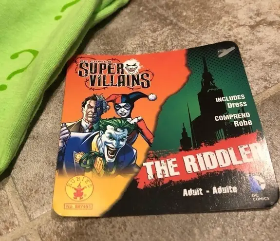 DC Comics 🆕 DC Riddler Halloween mini tank dress cos…