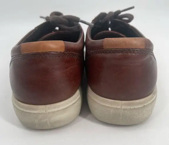 Ecco Shoes Size 42 (US 11-11.5) Soft 7 Leather Laceup Sneaker Comfort Travel