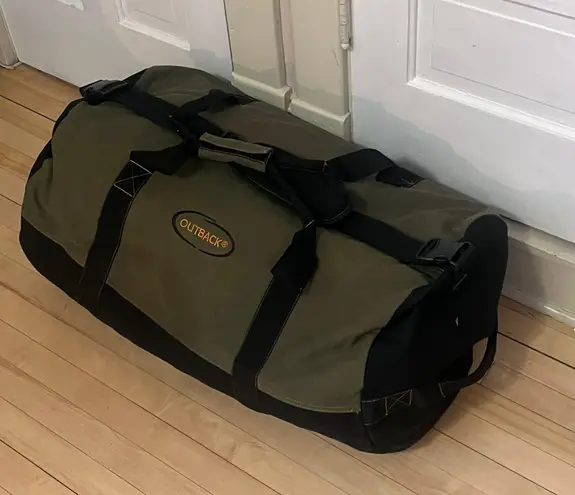 Oversized Duffel Bag Green