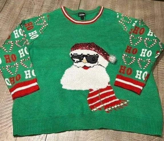 Joe Boxer  Cool Santa ugly Christmas sweater 3X