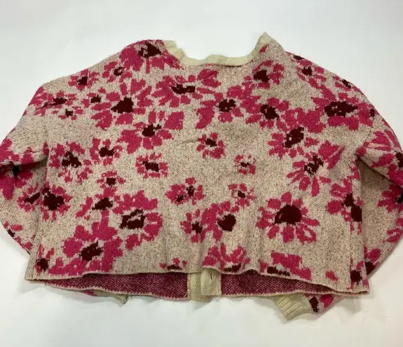 Central Park West Daisy Floral Cardigan Size Medium