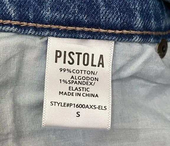 Pistola Nina Front Zip Denim Jumper Dress Size S NWT