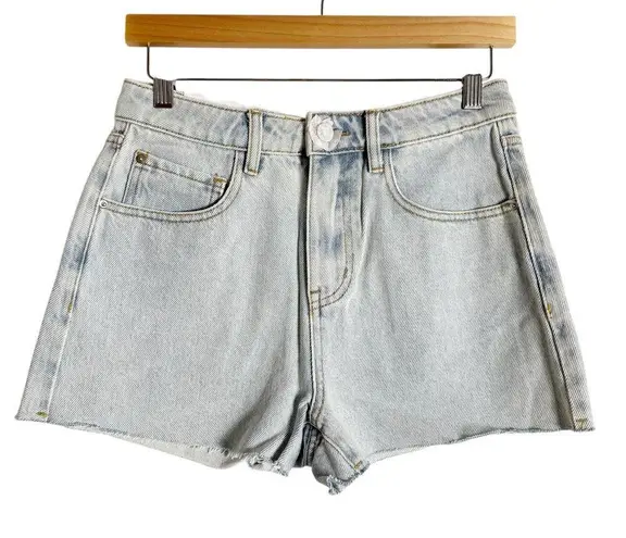 We Wore What Denim High Rise Cut Off Blue Jean Shorts Size 25