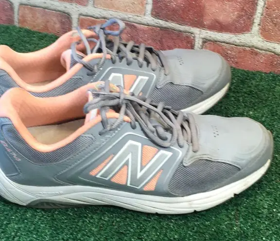 New Balance 847v3 gray apricot running shoes