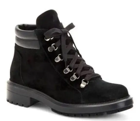 Aquatalia New! Womens Liviana Suede Lace Up Hiker Boot Size 7.5
