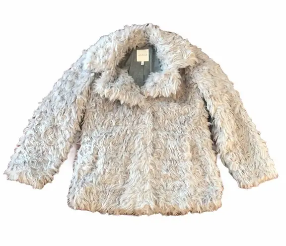 Avec Les Filles NEW Curly Faux-Fur Jacket