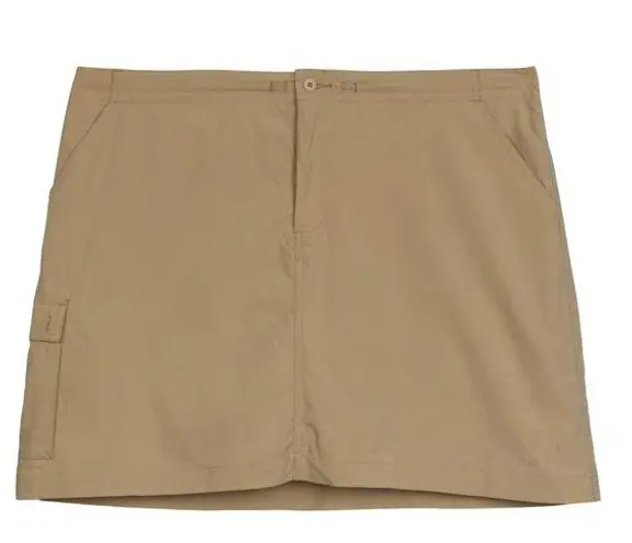 Patagonia  Worn Wear Women's Inter-Continental Hideaway Skirt skort khaki size 8