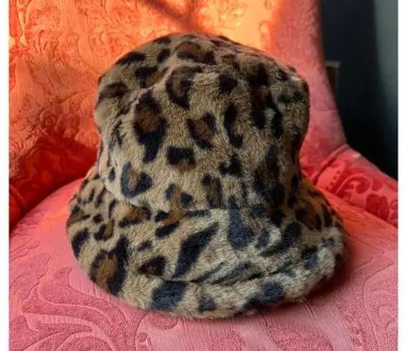 Leopard Print Bucket Hat