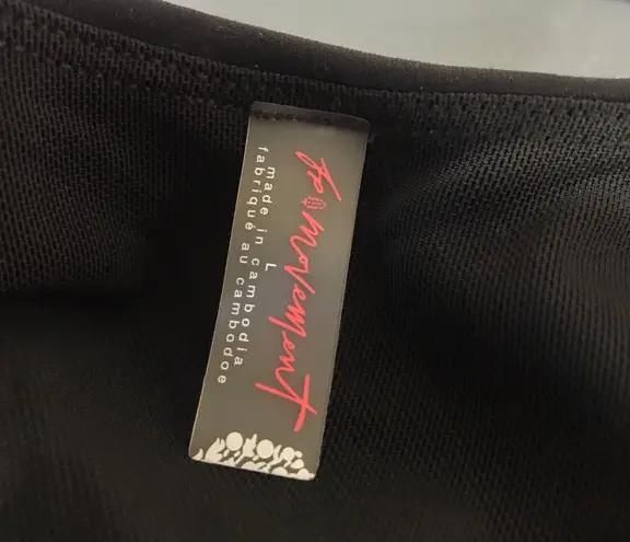 Free People Movement Righteous Onesie in Black size L NWT