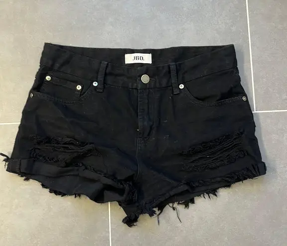 Just Black Denim Jean Shorts