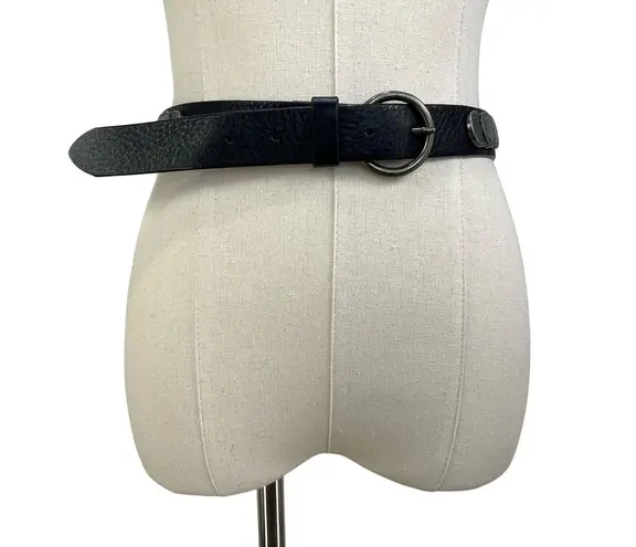 Tosca Blu Black Leather Belt Silver Coins Witchcore 30 Waist