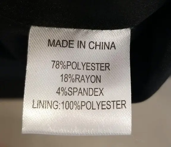 Drew ππ Cape Zip Up Blazer Black Small S