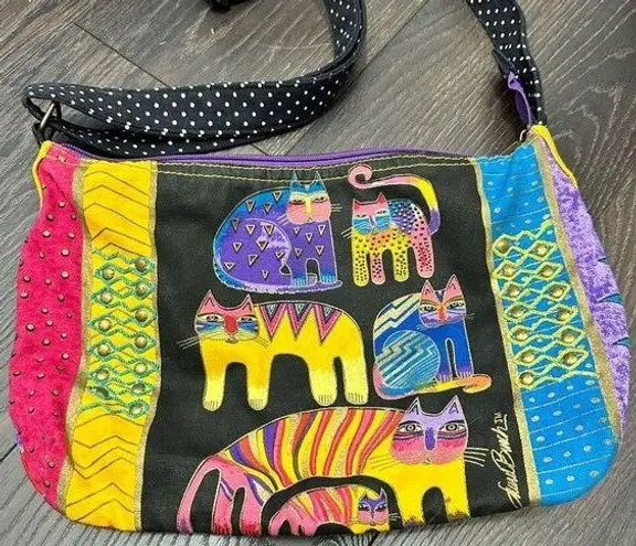 Laurel Burch Women’s Cat Crossbody Crazy Cat Lady