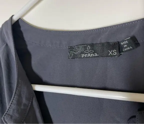 prAna Natassa Slate Grey Tunic Dress Size XS