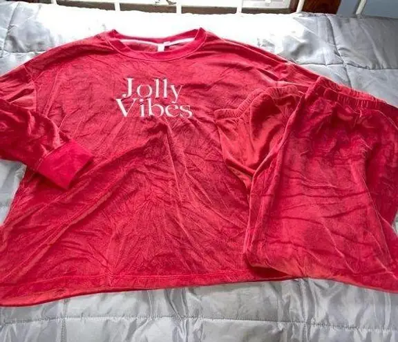 Joyspun Christmas Pajama Set Size XL