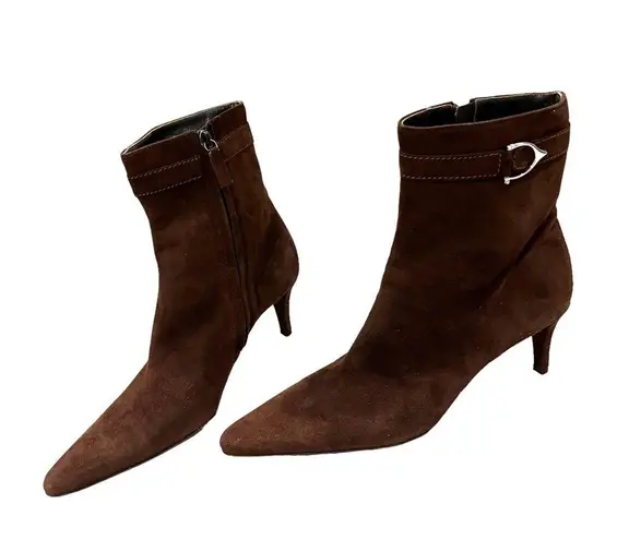 Ralph Lauren  Brown Ankle Boots