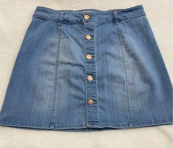 Celebrity Pink  Sz 9 jean mini skirt