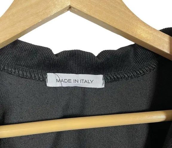 Vintage Women’s Italian Corduroy Shirt Jacket in Black One Size Size undefined