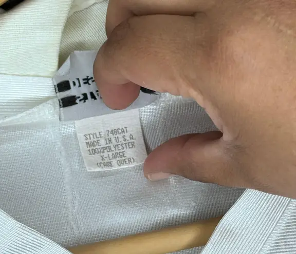 Vintage 1998 Comedy Central South Park Stanley Desantis Jersey Shirt White Size XL