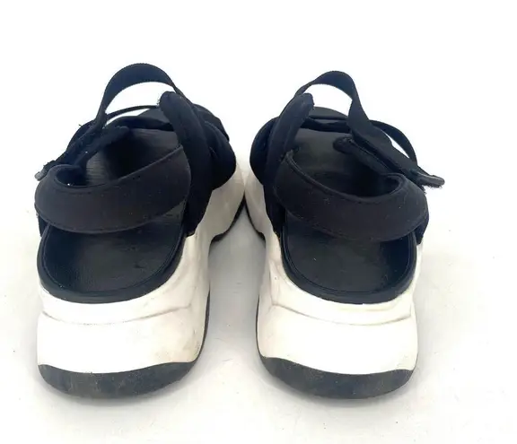 Vagabond Essy Platform Sandals Chunky Y2K Vibe Black White Womens Size 39 8.5