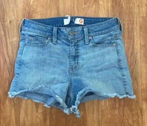 G by Guess New Teedra High-Rise Jean Shorts sz 27