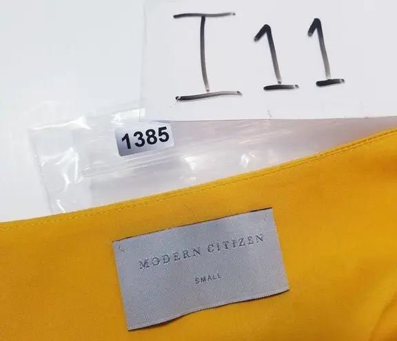 Modern Citizen Yellow Mila Layered Tank Dress