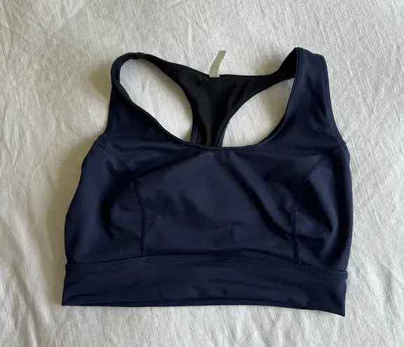 Free People Movement Lightning Synergy Navy Sports Bra