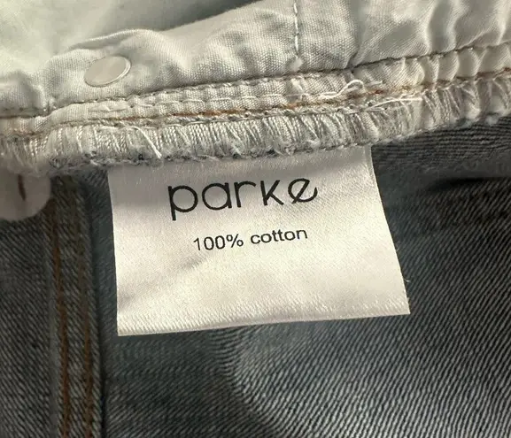 PARKE Denim Mini Shorts