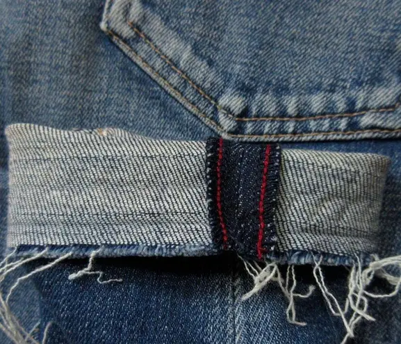 NWT Moussy Vintage Clarence Skinny in Blue Release Fray Hem Stretch Jeans 25