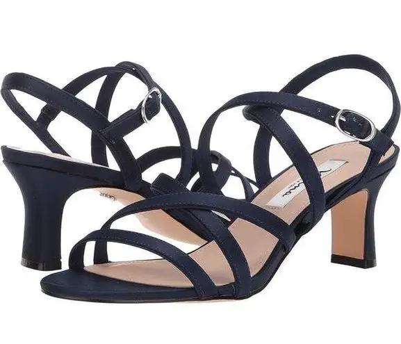 Nina  Women's Genaya Dress Sandal in Navy Size 10 NEW WITHOUT BOX